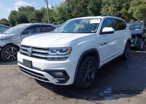 2020 Volkswagen Atlas 3.6L V6 Se W/Technology R-Line z USA, uszkodzony, nr VIN 1V2FR2CA8LC505589